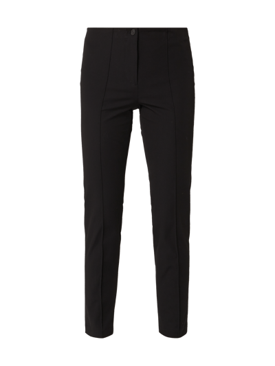 Cambio Stretchhose mit fixierten Bügelfalten  Black 2