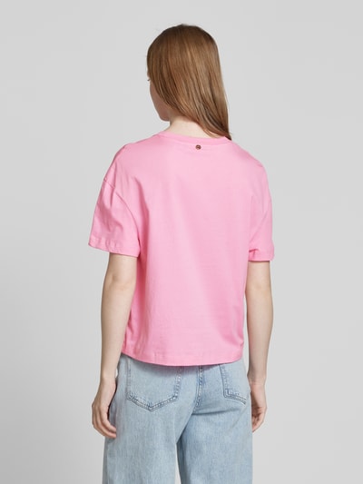 Rich & Royal T-Shirt mit Motiv-Print Pink 5