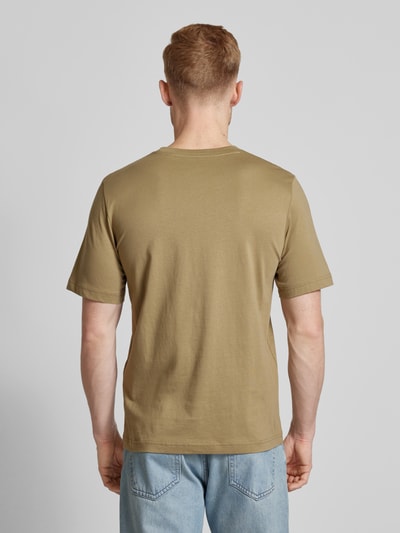 Jack & Jones Premium T-shirt z nadrukiem z logo Koniakowy 5