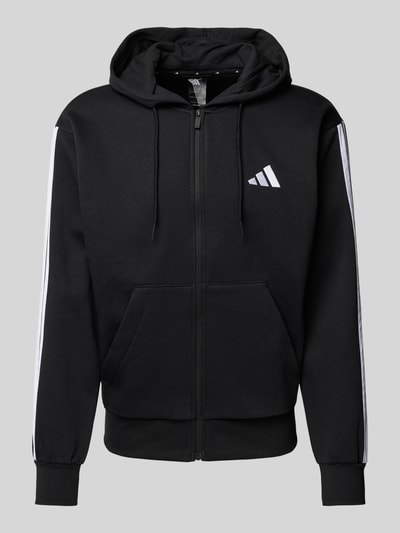 ADIDAS SPORTSWEAR Sweatjacke mit Logo-Stitching Black 2