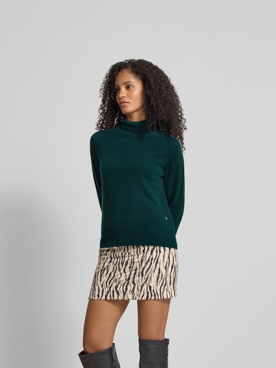 Victoria Beckham Pullover mit gerippten Abschlüssen Dunkelgruen 4