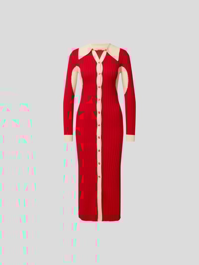 Dodo bar Or Kleid in Midilänge Rot 2