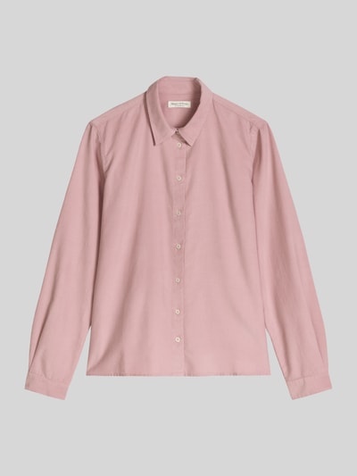 Marc O'Polo Regular Fit Langarm Bluse aus Lyocell-Baumwoll-Mix Rosa 2