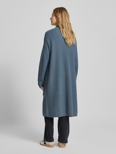 Herzensangelegenheit Longcardigan mit Kaschmir-Anteil und offener Front Dunkelblau 5