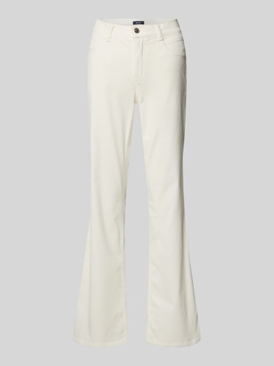 Gardeur Flared Cut Cordhose Modell 'Zuri126' Offwhite 2