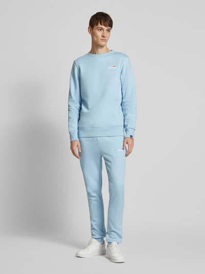 Ellesse Regular Fit Sweatpants mit Label-Stitching Modell 'Nioro' Hellblau 1