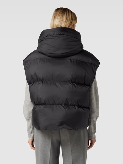 WITHBLACK Bodywarmer met opstaande kraag en steekzakken  - 5