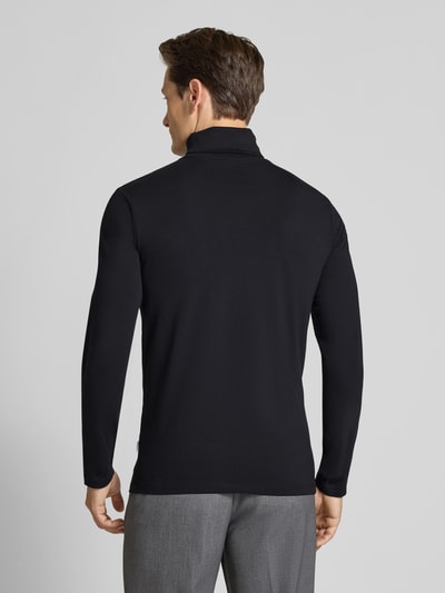 Lindbergh Shirt met lange mouwen en col Zwart - 5