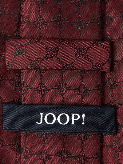 Joop! Slim Fit Krawatte aus reiner Seide (7,5 cm) Bordeaux 2