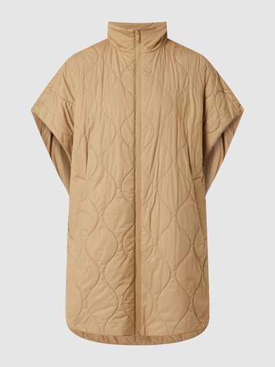 MaxMara Leisure Cape mit Steppnähten Modell 'Odino' Beige 2