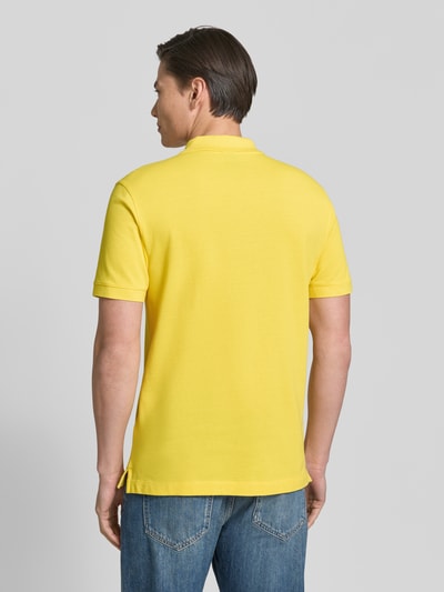 BOSS Regular Fit Poloshirt aus reiner Baumwolle Modell 'PALLAS' GELB 5