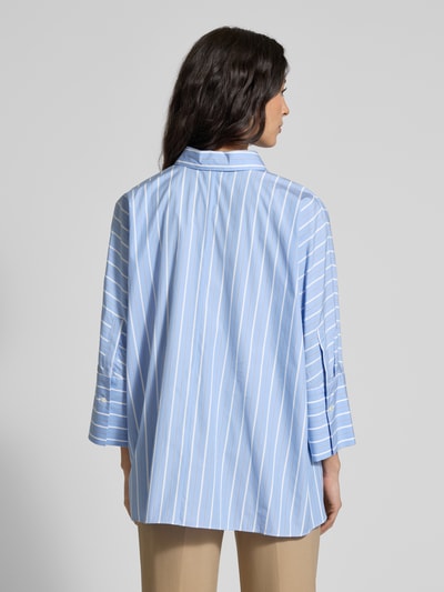 Weekend Max Mara Relaxed fit overhemdblouse met 3/4-mouwen, model 'HUDSON' Lichtblauw - 5