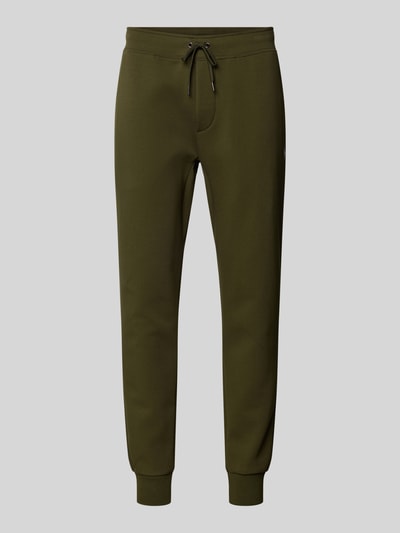 Polo Ralph Lauren Slim Fit Sweatpants mit Tunnelzug Oliv 2