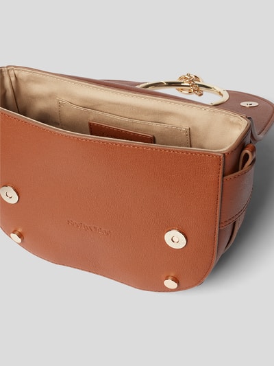 See by Chloé Saddle Bag mit Brand-Detail Cognac 5