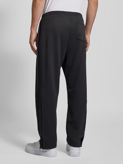 BOSS Green Sweatpants met elastische band, model ‘Hurley’ Zwart - 5