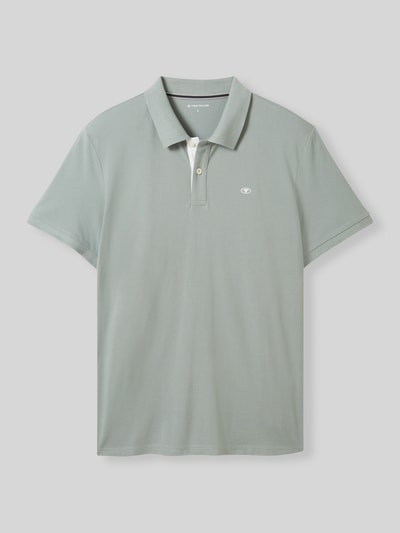 Tom Tailor Regular Fit Poloshirt aus Baumwoll-Viskose-Mix Mint 2
