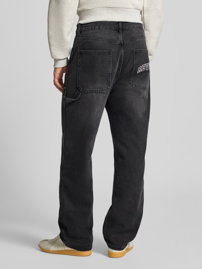REVIEW Jeans met 5-pocketmodel Zwart - 5