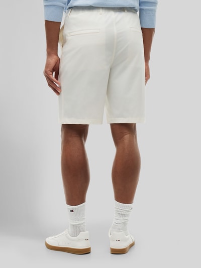 Tommy Hilfiger Regular Fit Chinoshorts mit Label Stitching Offwhite 5