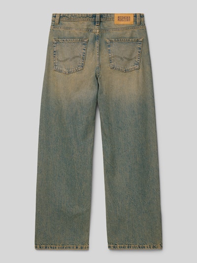 Jack & Jones Baggy jeans in used-look, model 'ALEX' Blauw - 2
