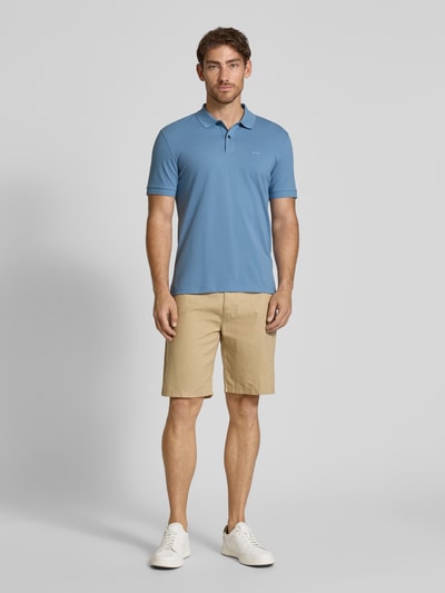 BOSS Koszulka polo o kroju regular fit z czystej bawełny model ‘PALLAS’ Niebieski 1