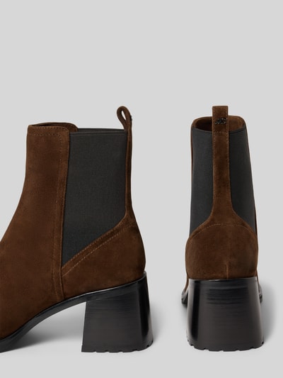 Marc Cain Bags & Shoes Laarsjes met blokhak Middenbruin - 2