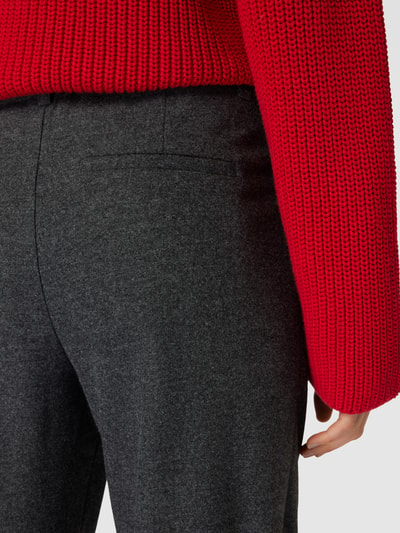 Drykorn Spodnie do garnituru o kroju relaxed fit z marszczeniami model ‘DISPATCH_0’ Antracytowy 3
