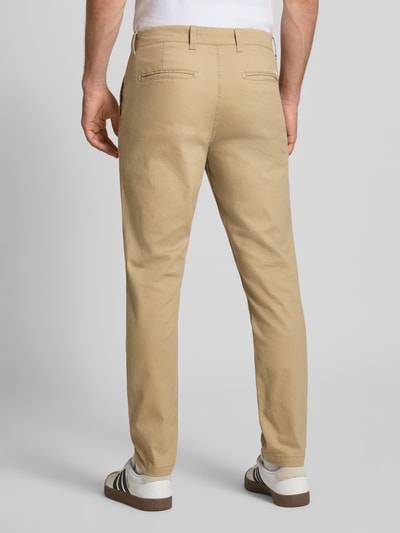 Jack & Jones Slim fit broek met steekzakken, model 'MARCO' Beige - 5