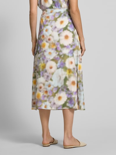 Armedangels Ausgestellter Midi-Rock aus Lyocell-Viskose-Mix Flieder 5