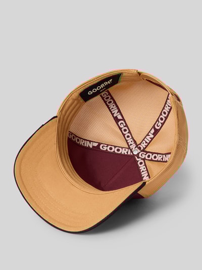GOORIN BROS. Trucker-pet met motiefpatch, model 'Tricolor Owl' Bordeaux - 2