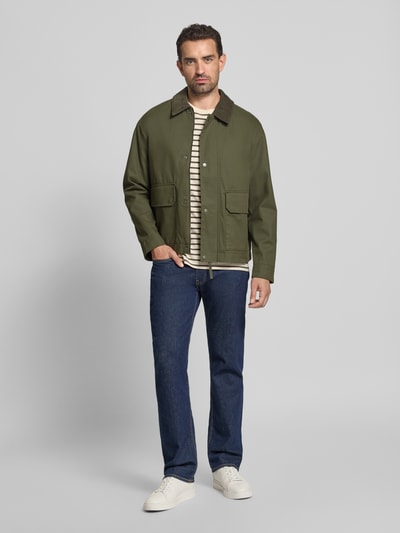 Jack & Jones Premium Jacke mit aufgesetzten Pattentaschen Khaki 1