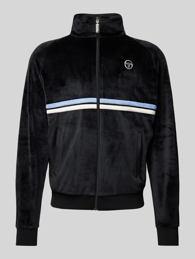 SERGIO TACCHINI Trainingsjacke mit Logo-Stitching Modell 'DALLAS' Black 2