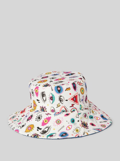 SUN OF A BEACH Bucket Hat mit Wendefunktion Ecru 1