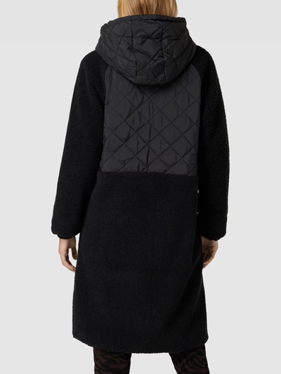 FREE/QUENT Mantel mit seitlichen Eingrifftaschen Modell 'Olga' Black 5