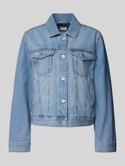 Jake*s Casual Jeansjacke mit Brusttaschen Jeansblau 2