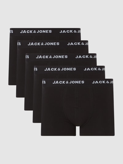 Jack & Jones Trunks mit Stretch-Anteil im 5er-Pack Modell 'Jachuey' Black 1