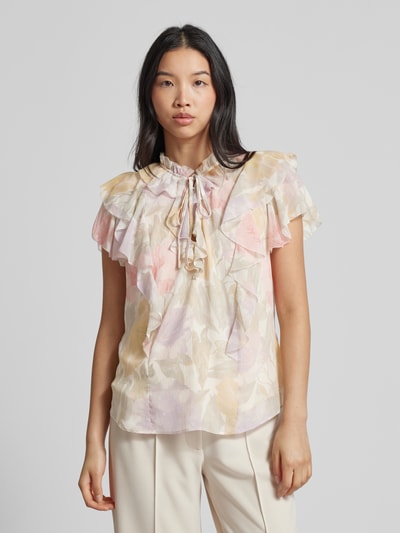 Lauren Ralph Lauren Blouse met bloemmotief Ecru - 4