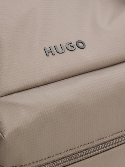 HUGO Weekender mit Reißverschlusstaschen Modell 'EVERETT' Sand 4