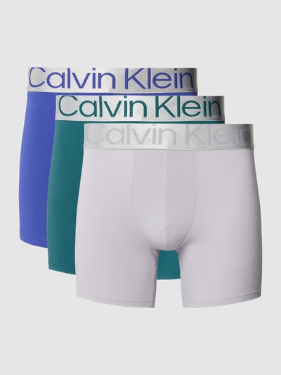 Calvin Klein Underwear Trunks mit Label-Bund im 3er-Pack Royal 1