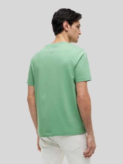 Tommy Hilfiger Regular Fit T-Shirt aus reiner Baumwolle Hellgruen 5