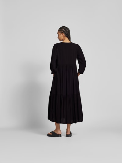 Juvia Maxikleid mit Schnürung Black 5