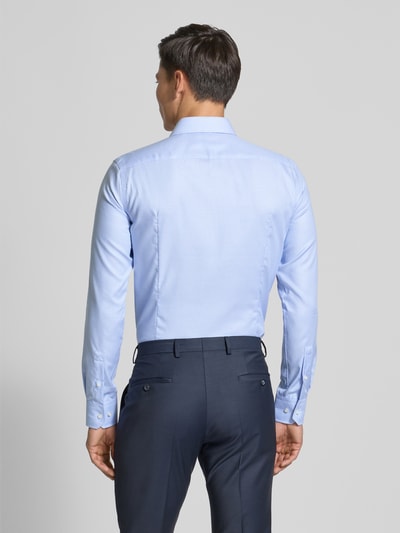 BOSS Koszula biznesowa o kroju slim fit z czystej bawełny Błękitny 5