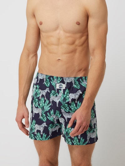 Deal Boxershorts van katoen Donkerblauw - 2