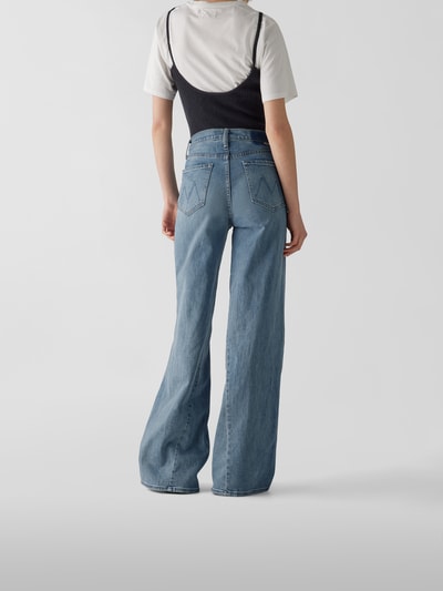 Mother Relaxed Fit Jeans mit Ziernähten Jeansblau 5