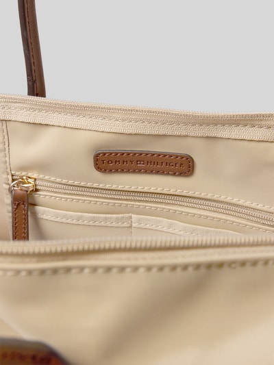 Tommy Hilfiger Shopper met labelapplicatie Beige - 5