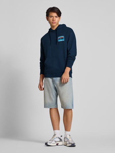 Tommy Jeans Regular fit hoodie van puur katoen  Marineblauw - 1