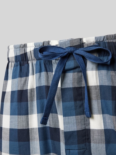 Schiesser Pyjamabroek met steekzakken Blauw - 2