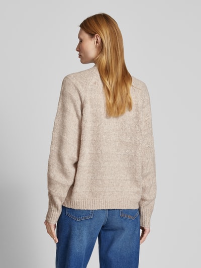 QS Strickpullover mit Turtleneck Beige 5