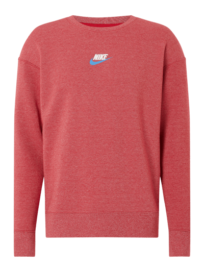 Nike Bluza z wyhaftowanym logo Czerwony 1