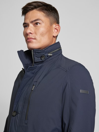 bugatti Jacke mit Stehkragen Modell 'NOS' Marine 3