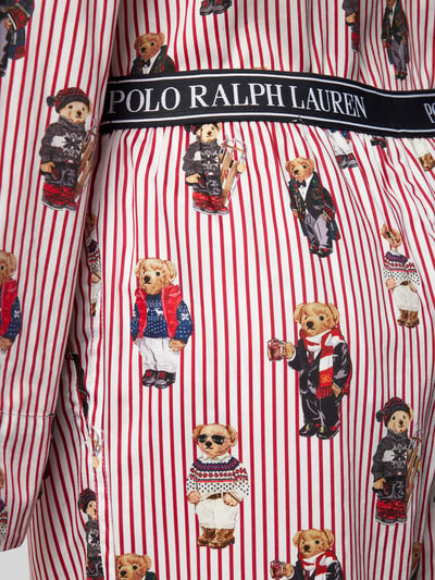 Polo Ralph Lauren Piżama z nadrukiem na całej powierzchni Czerwony 2